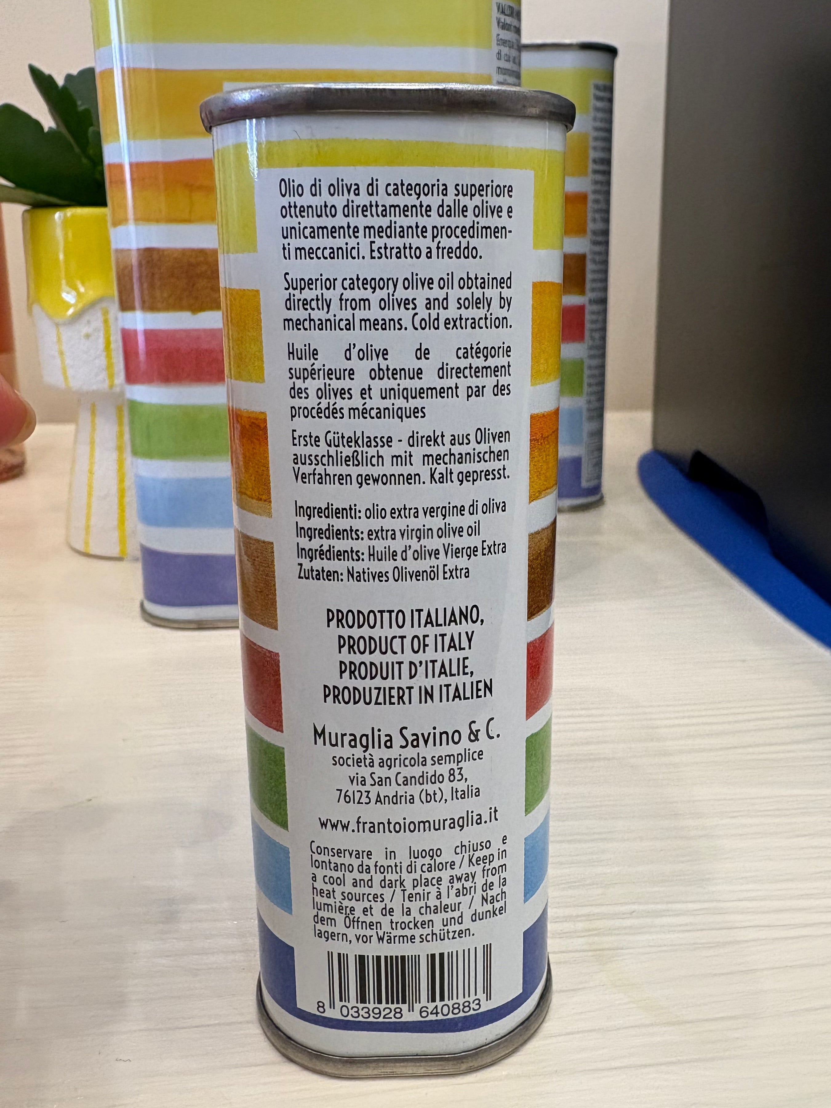 Kleine Regenbogen-Öldose Muraglia