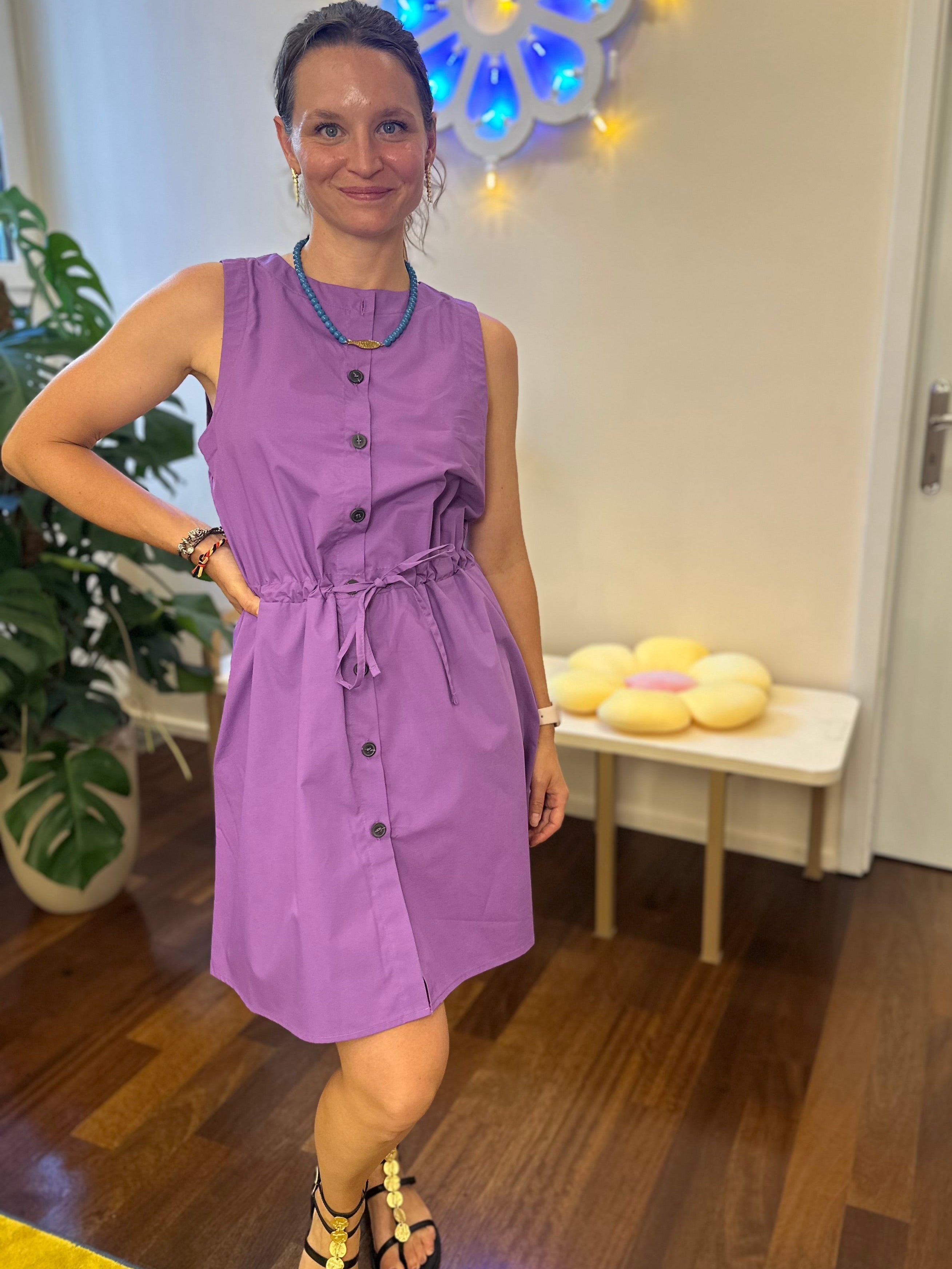 Kleid in Lila