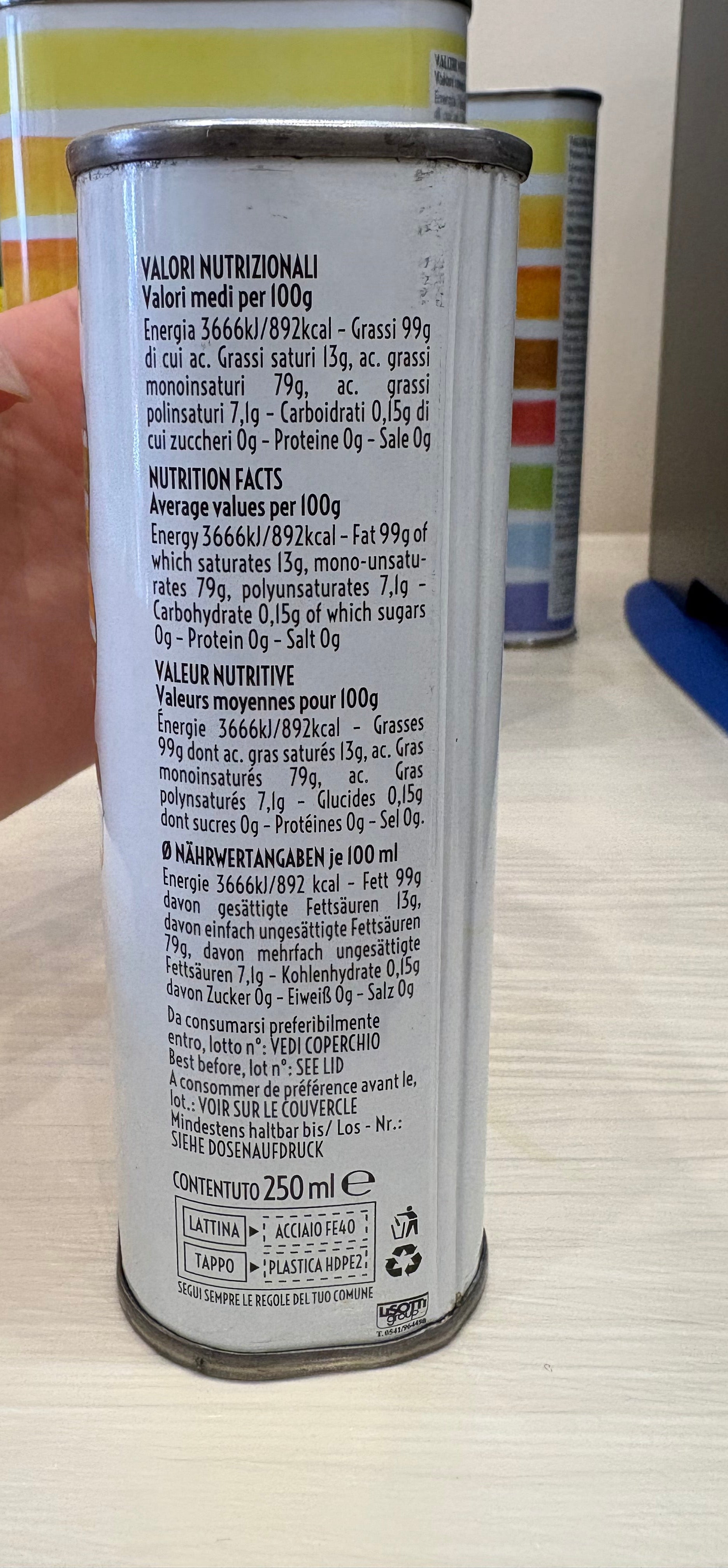 Kleine Kaktus-Öldose Muraglia