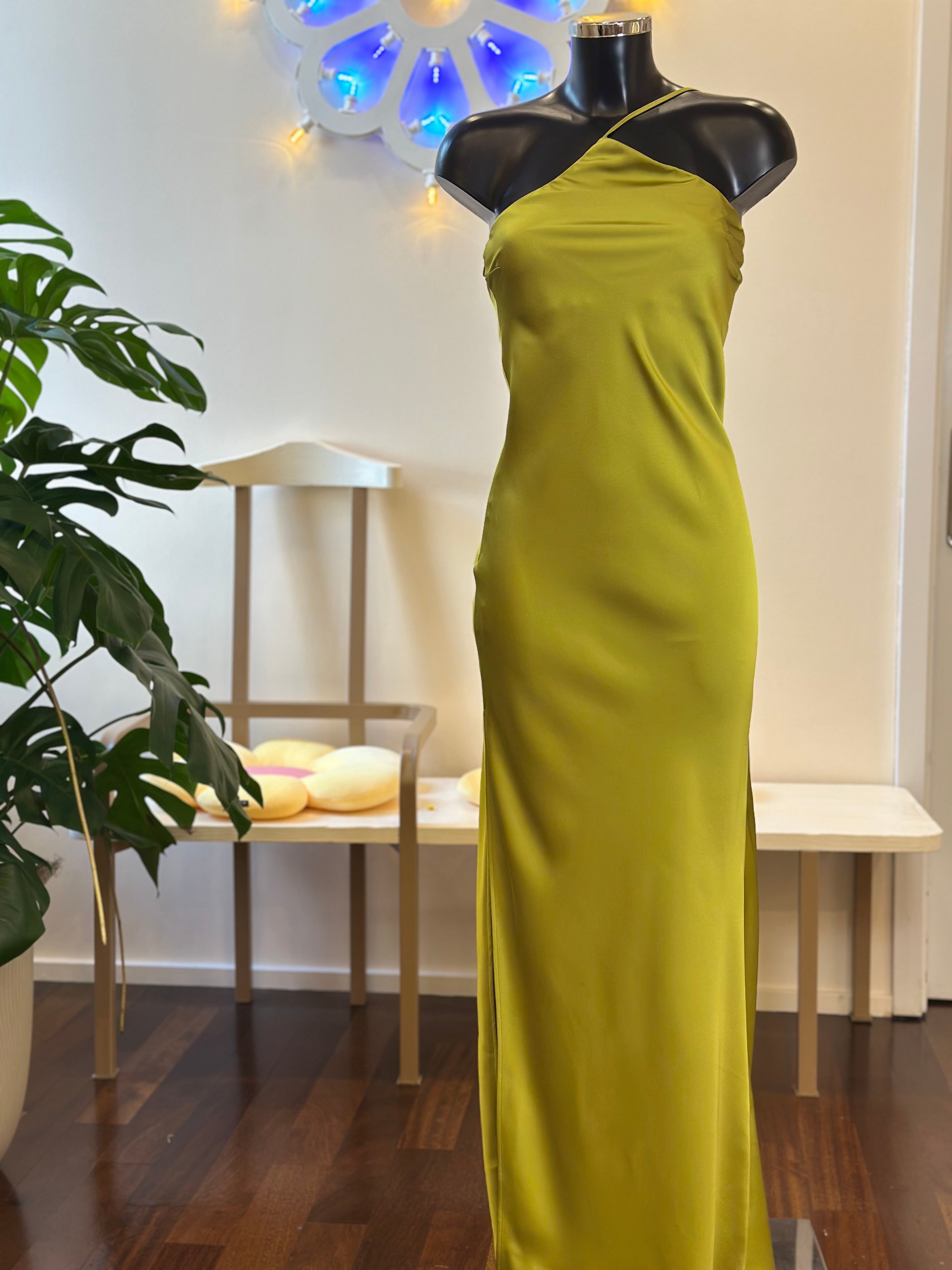 Jijil Kleid Grün Viskose