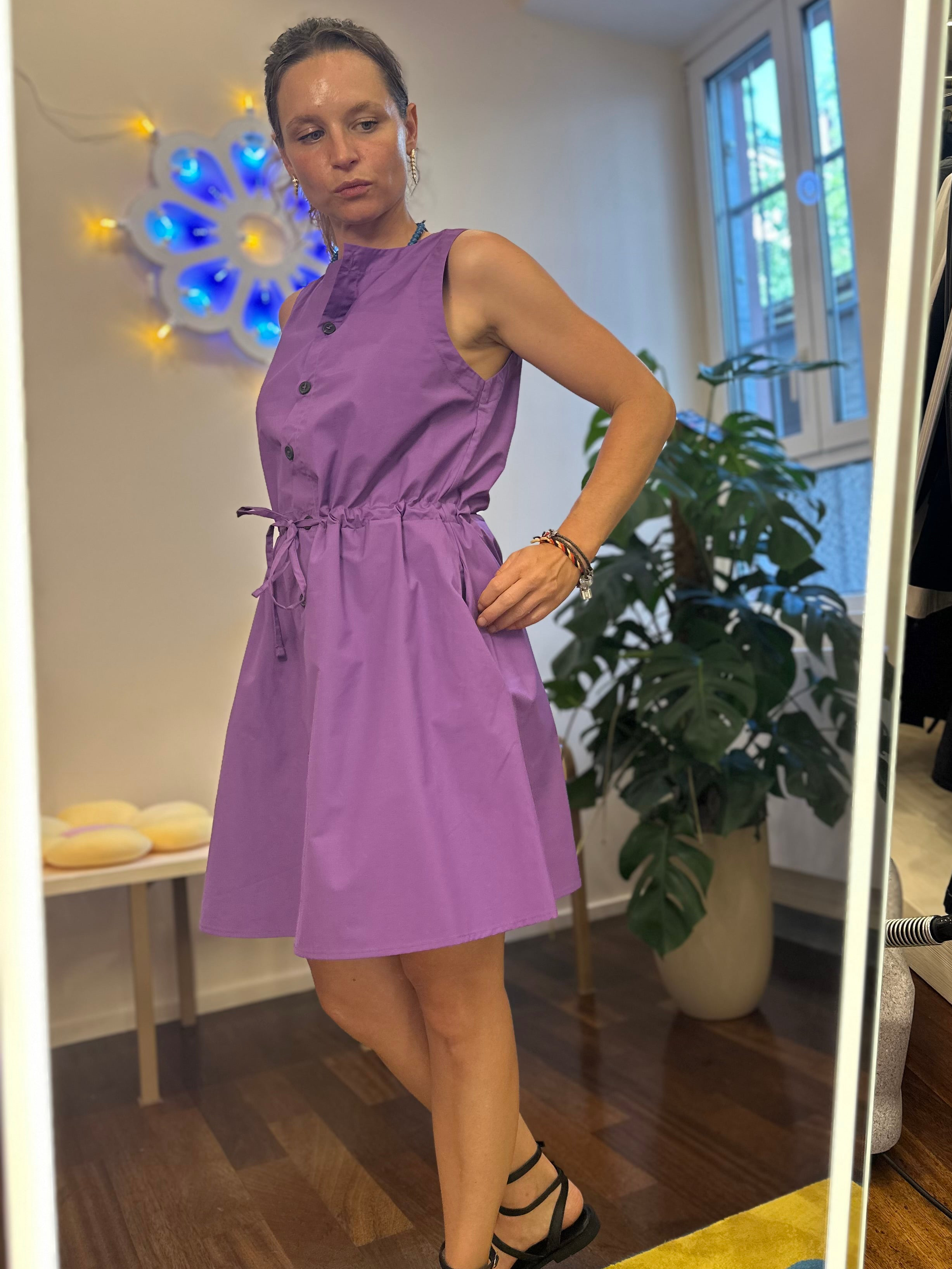 Kleid in Lila