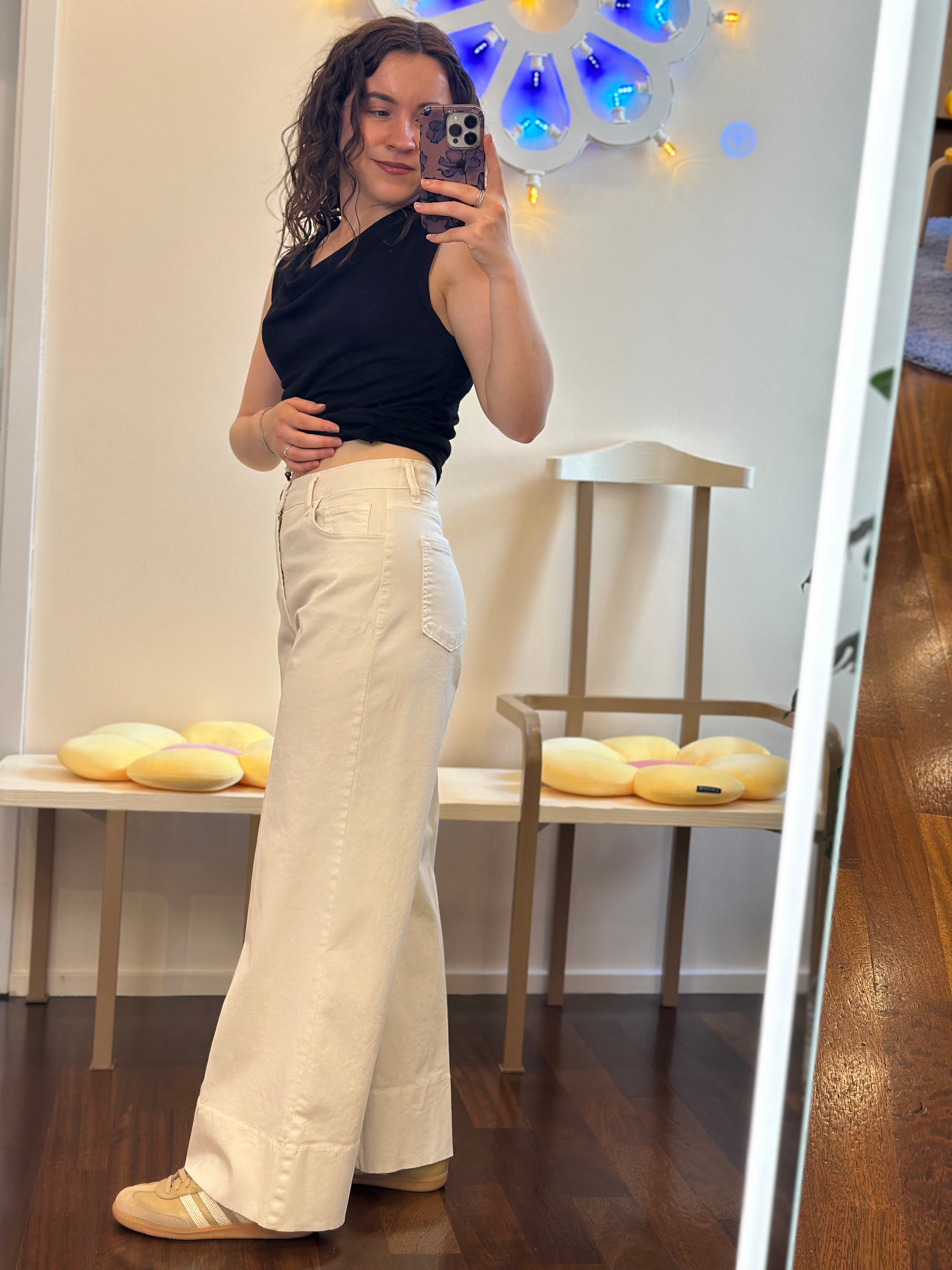 Baumwollhose Butterfarben Dixie