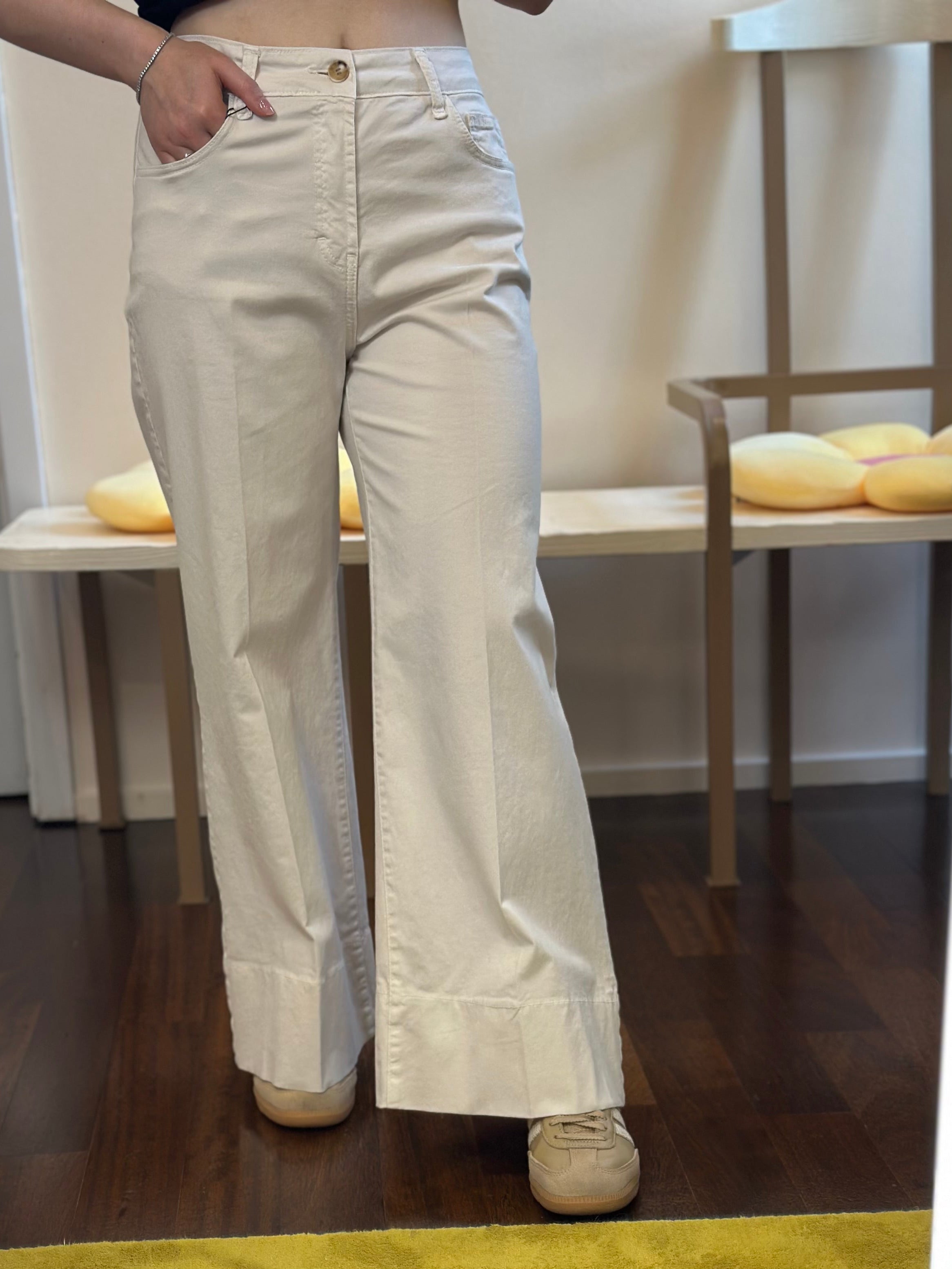 Baumwollhose Butterfarben Dixie