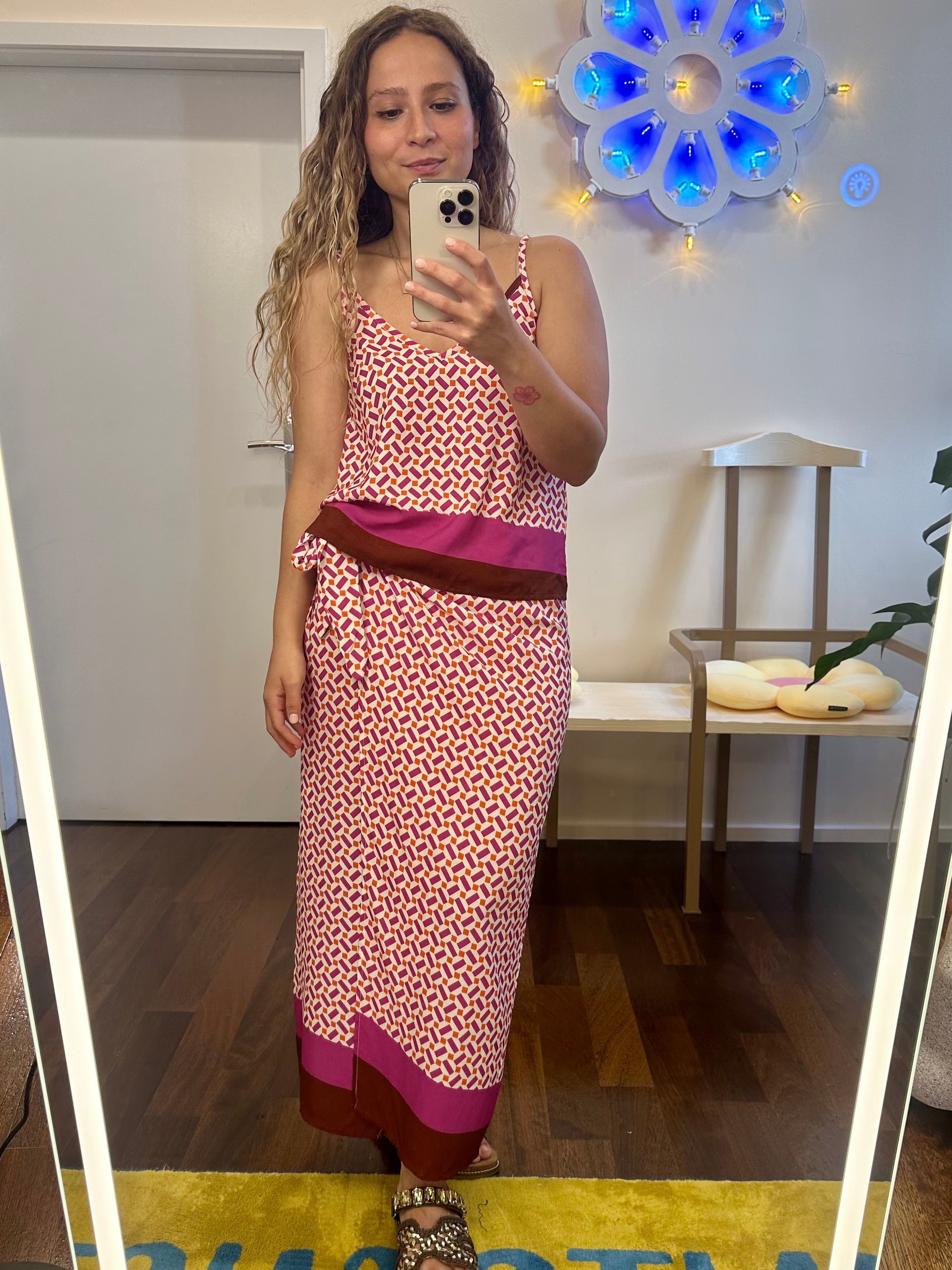 Trägertop Fuchsia