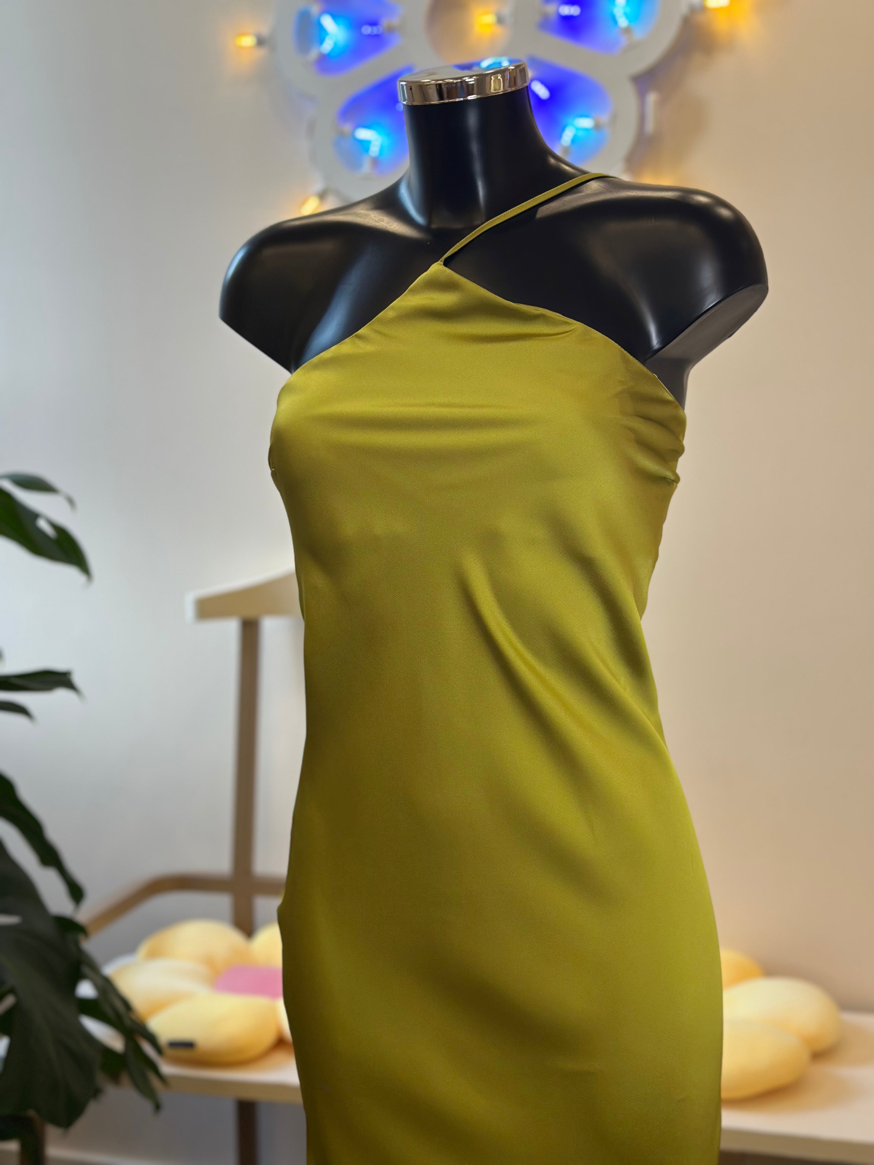 Jijil Kleid Grün Viskose