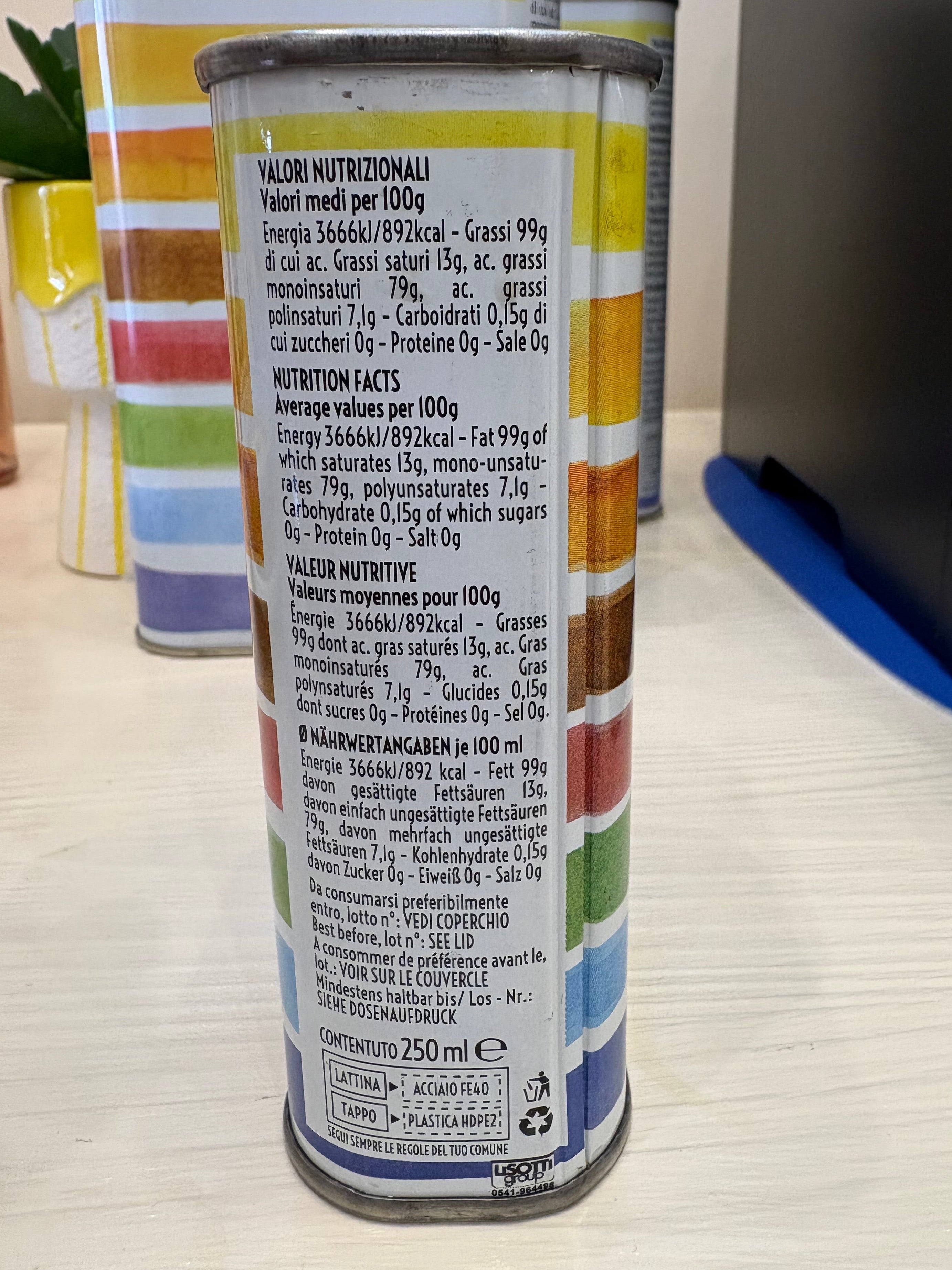 Kleine Regenbogen-Öldose Muraglia