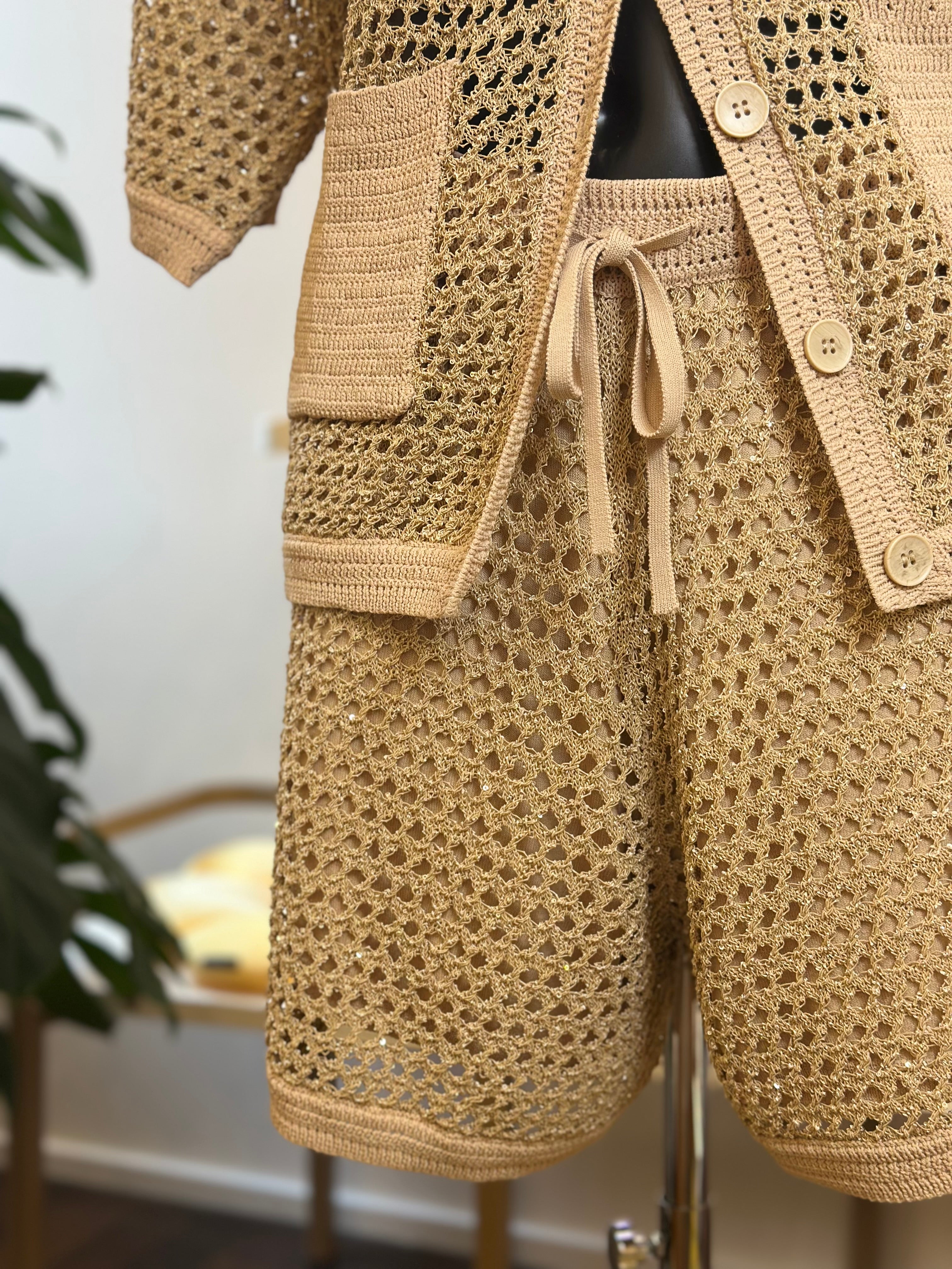 Shorts mit Stickerei Vicolo