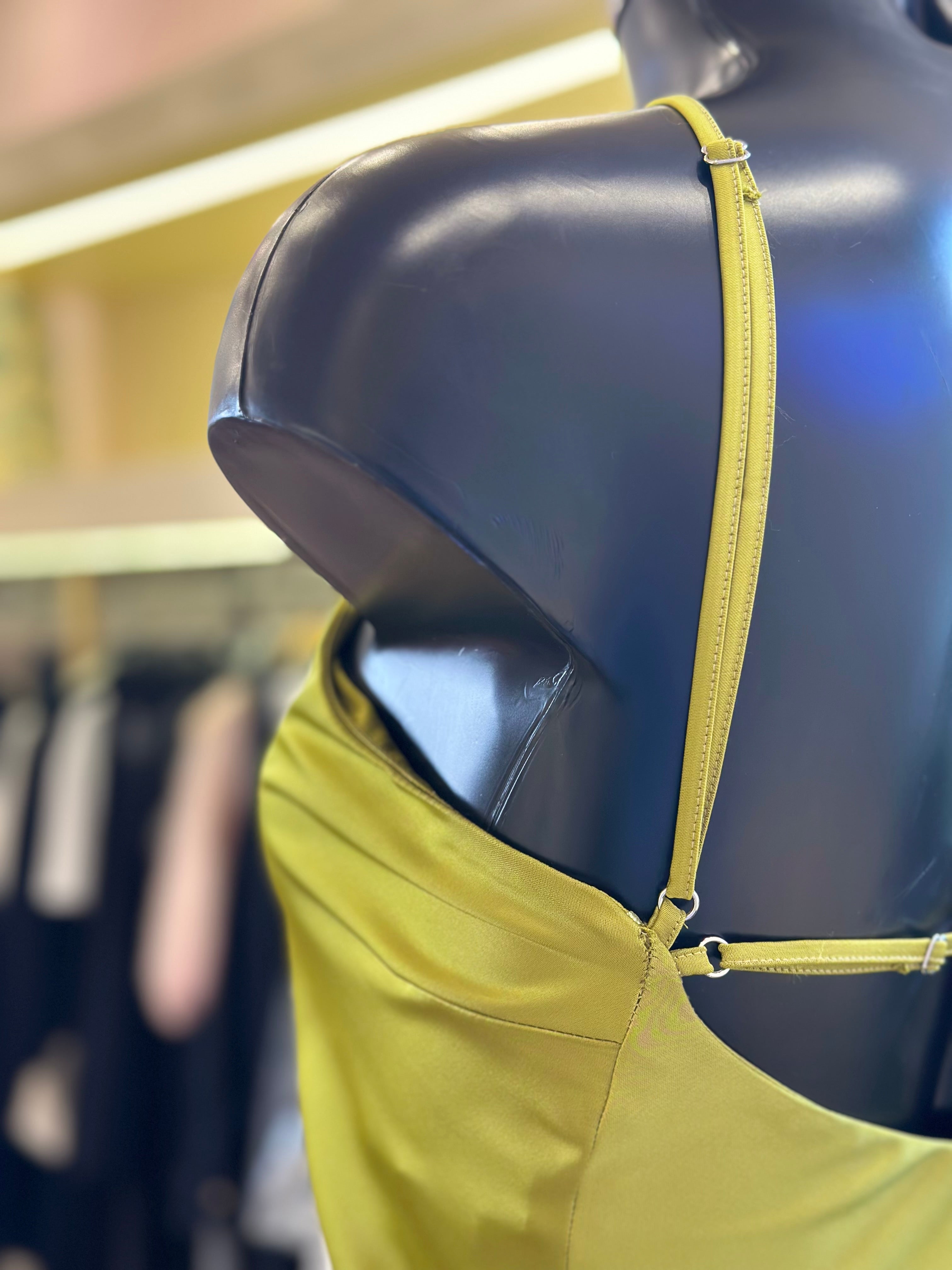 Jijil Kleid Grün Viskose