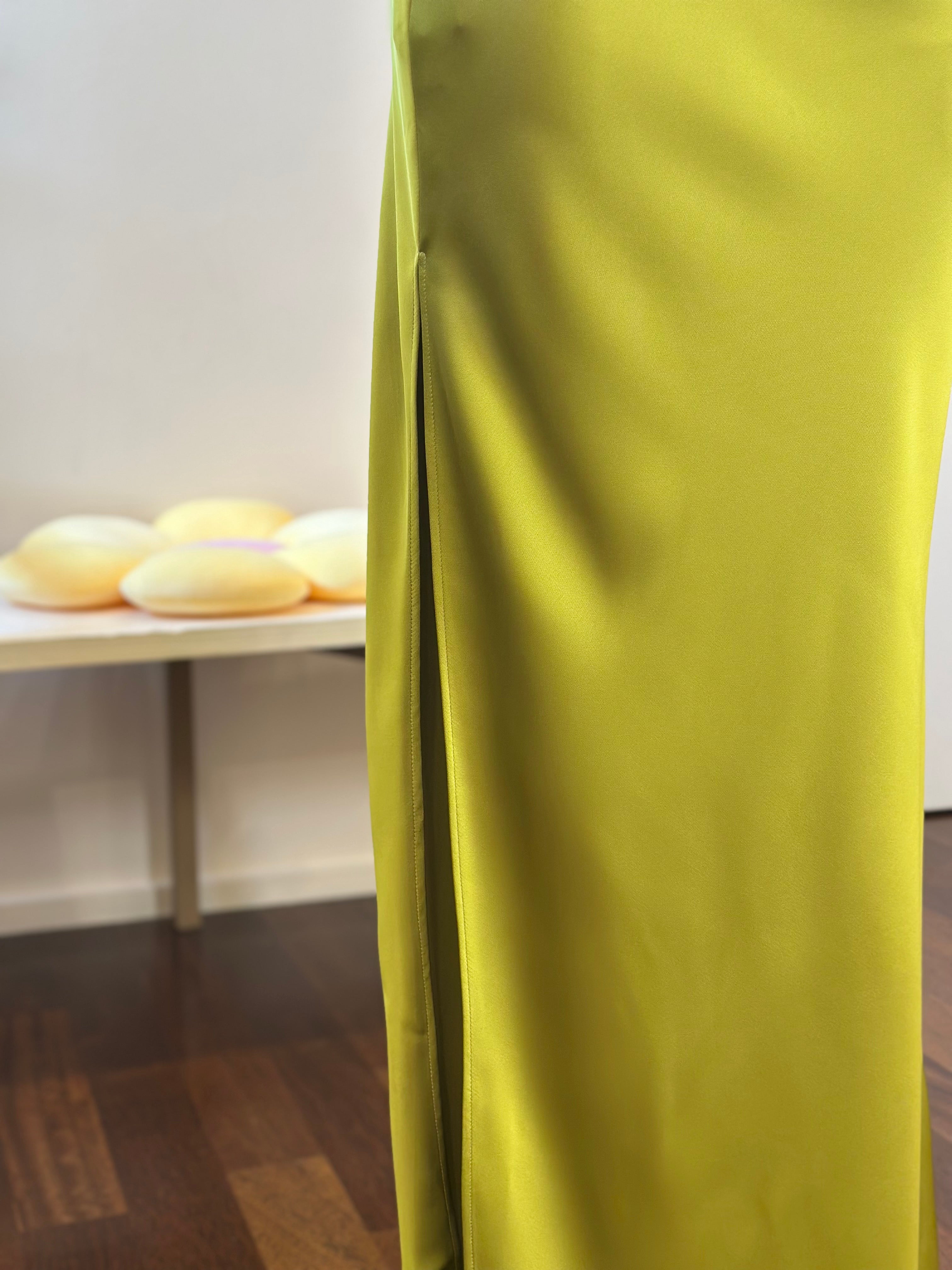 Jijil Kleid Grün Viskose