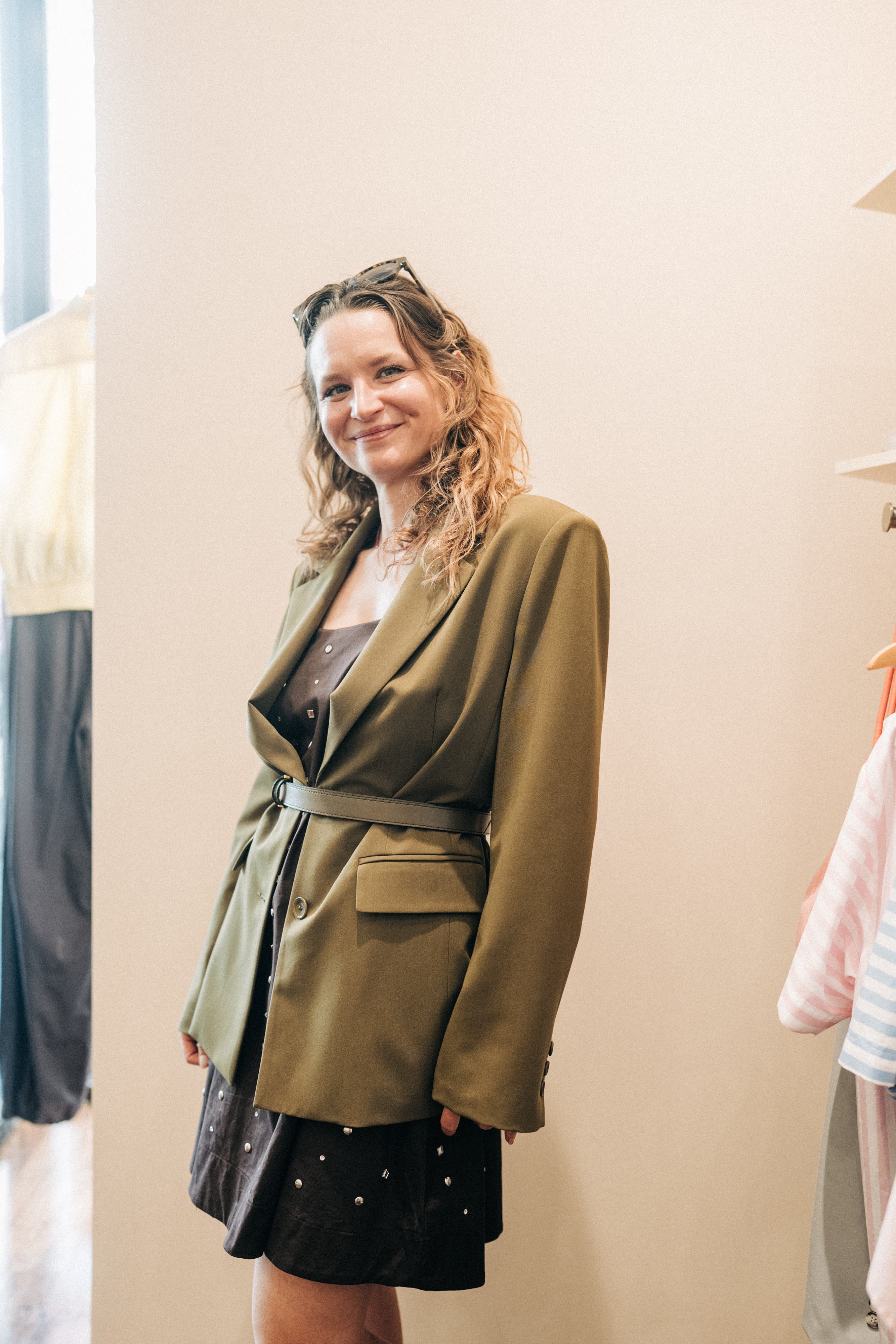 Blazer Pistaziengrün