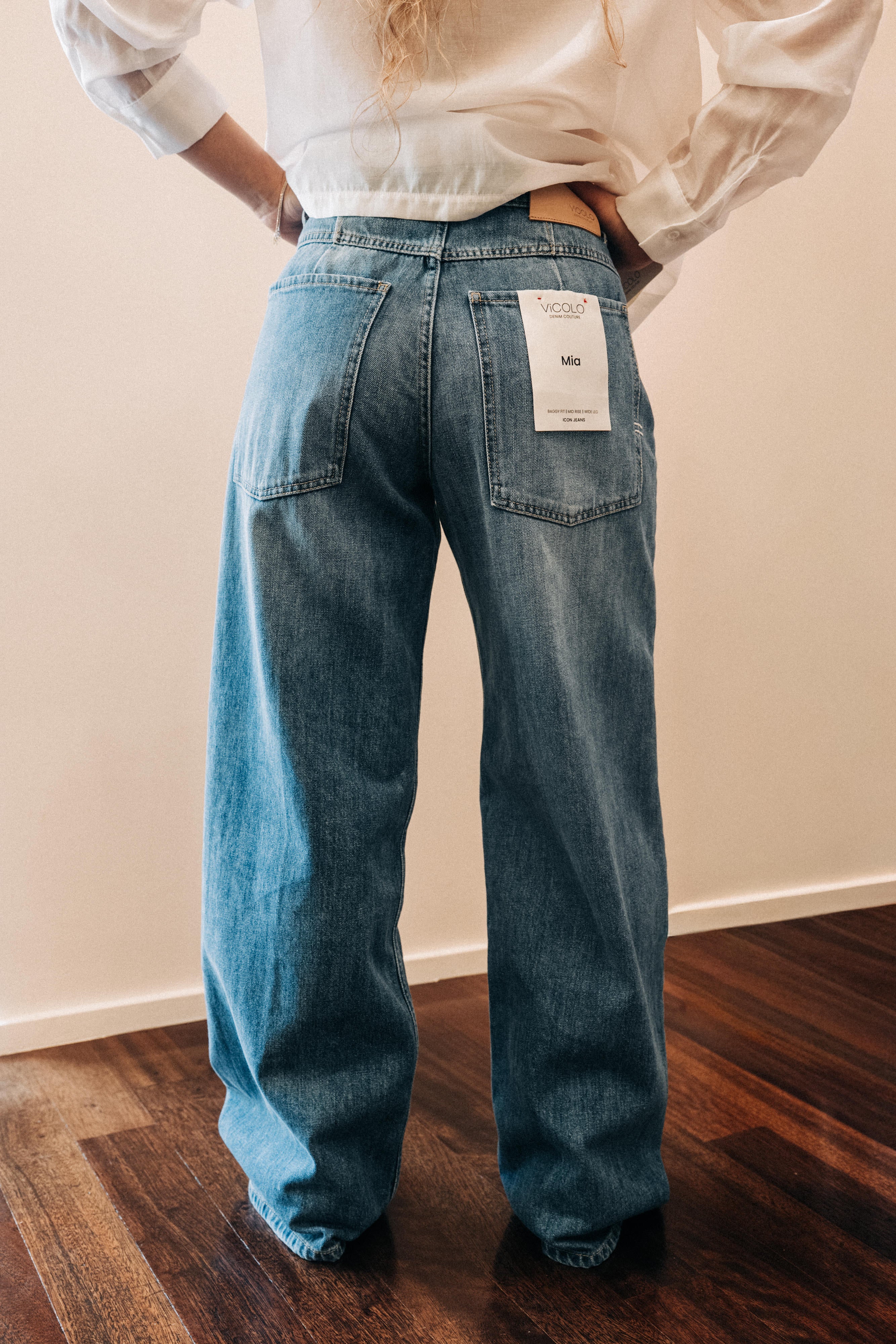 Mia Baggy Fit Jeans Vicolo