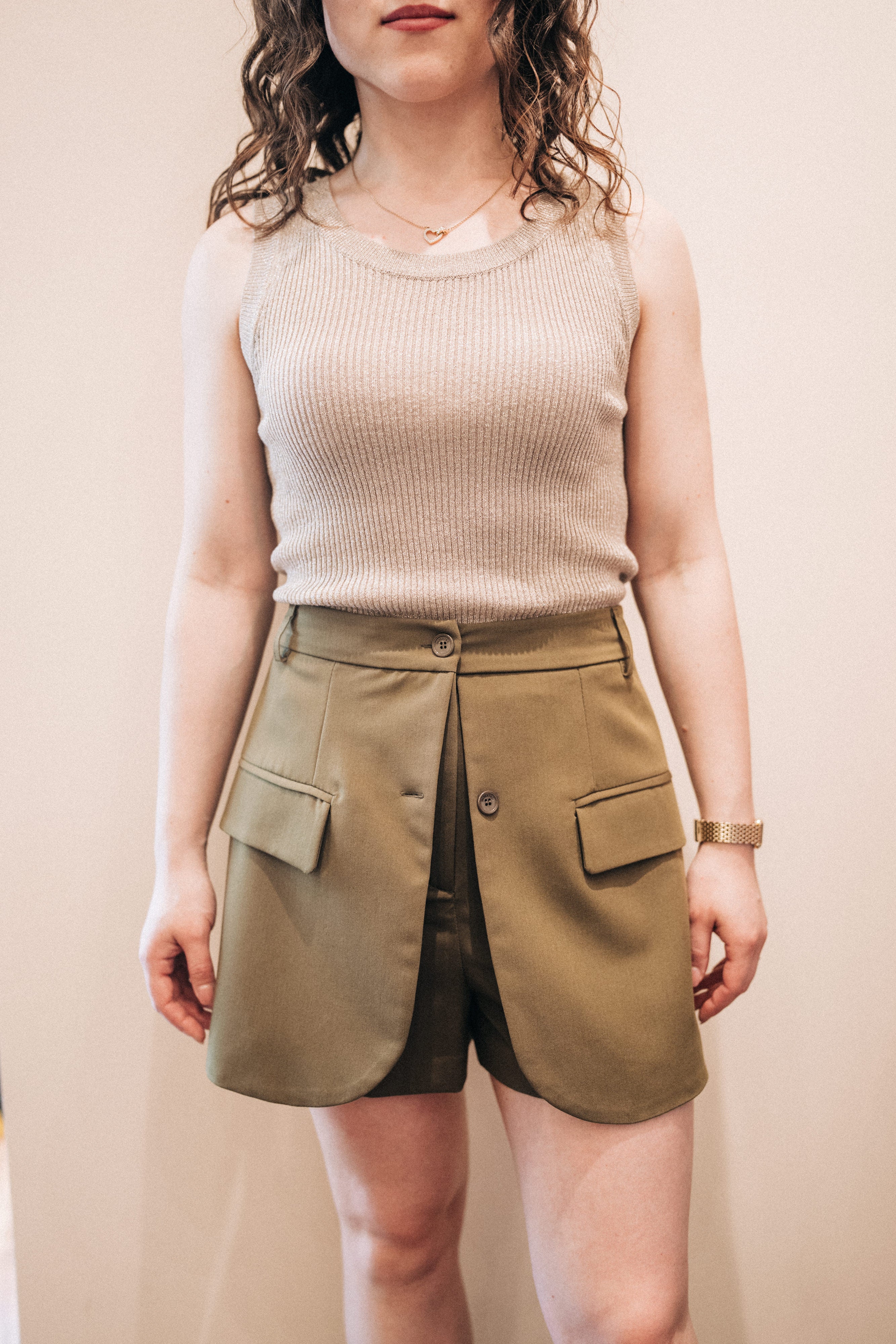 Rock/Shorts Pistaziengrün