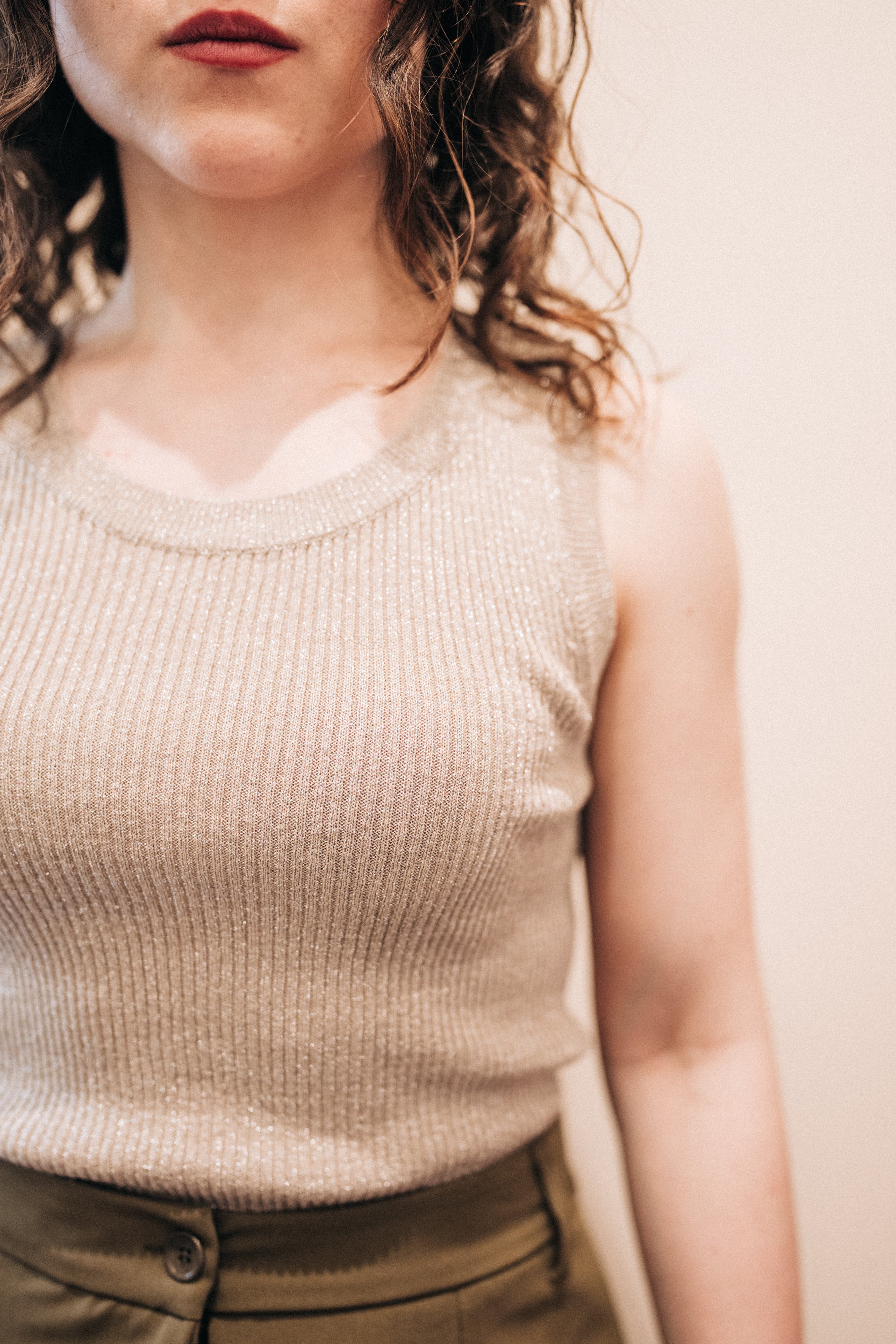 Glitzer Top Vicolo