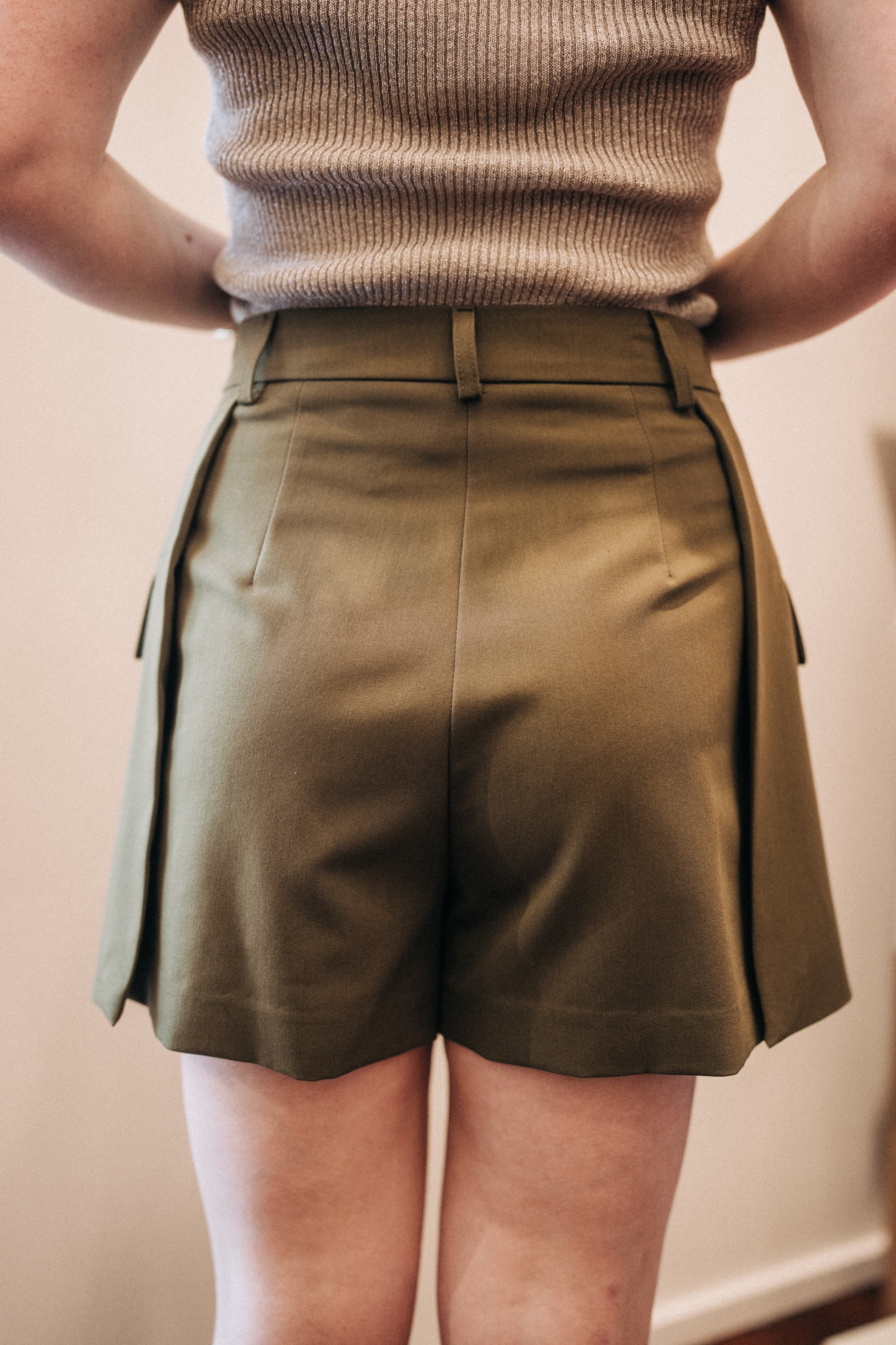 Rock/Shorts Pistaziengrün