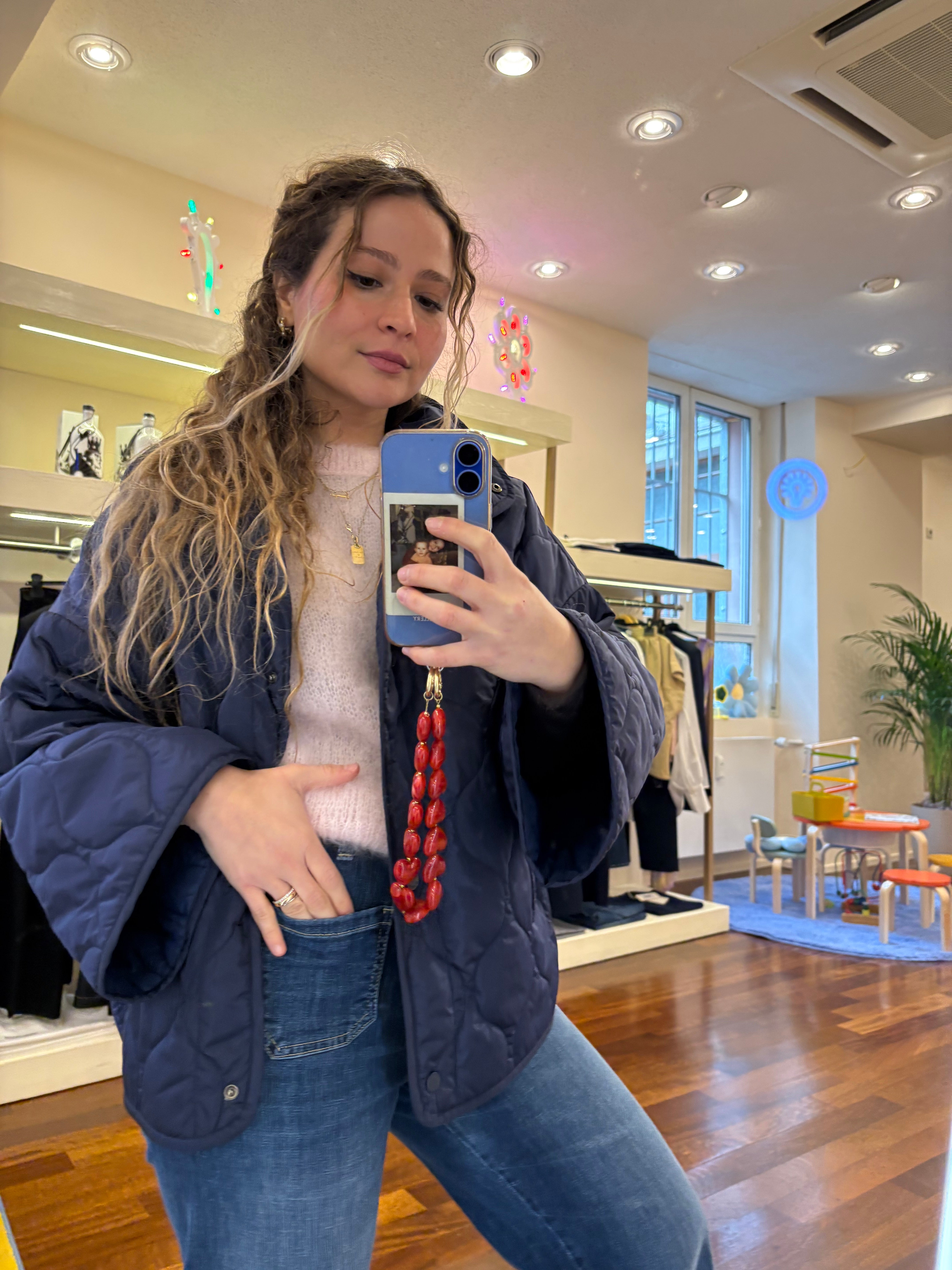 Steppjacke Blau Vicolo