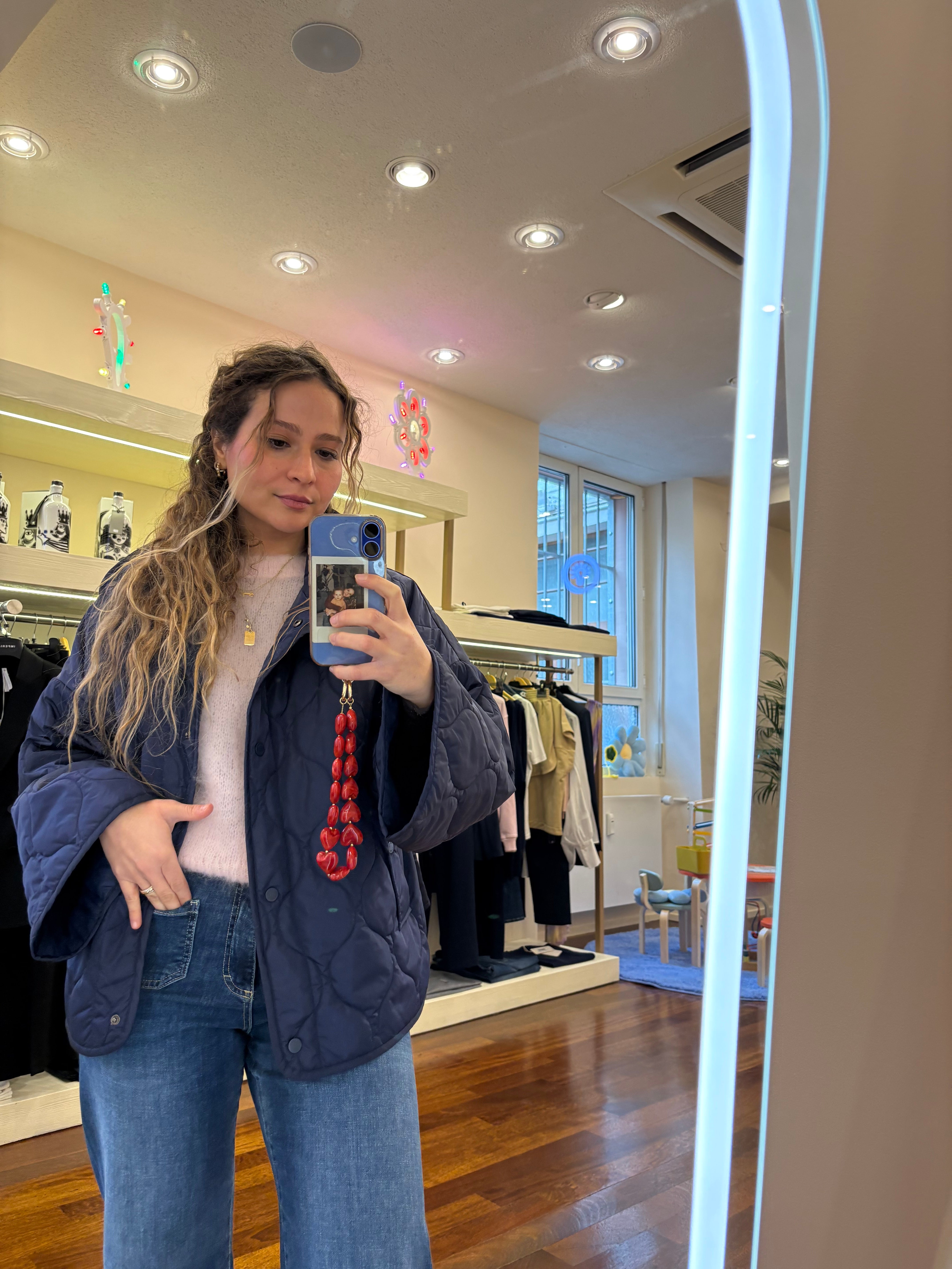 Steppjacke Blau Vicolo