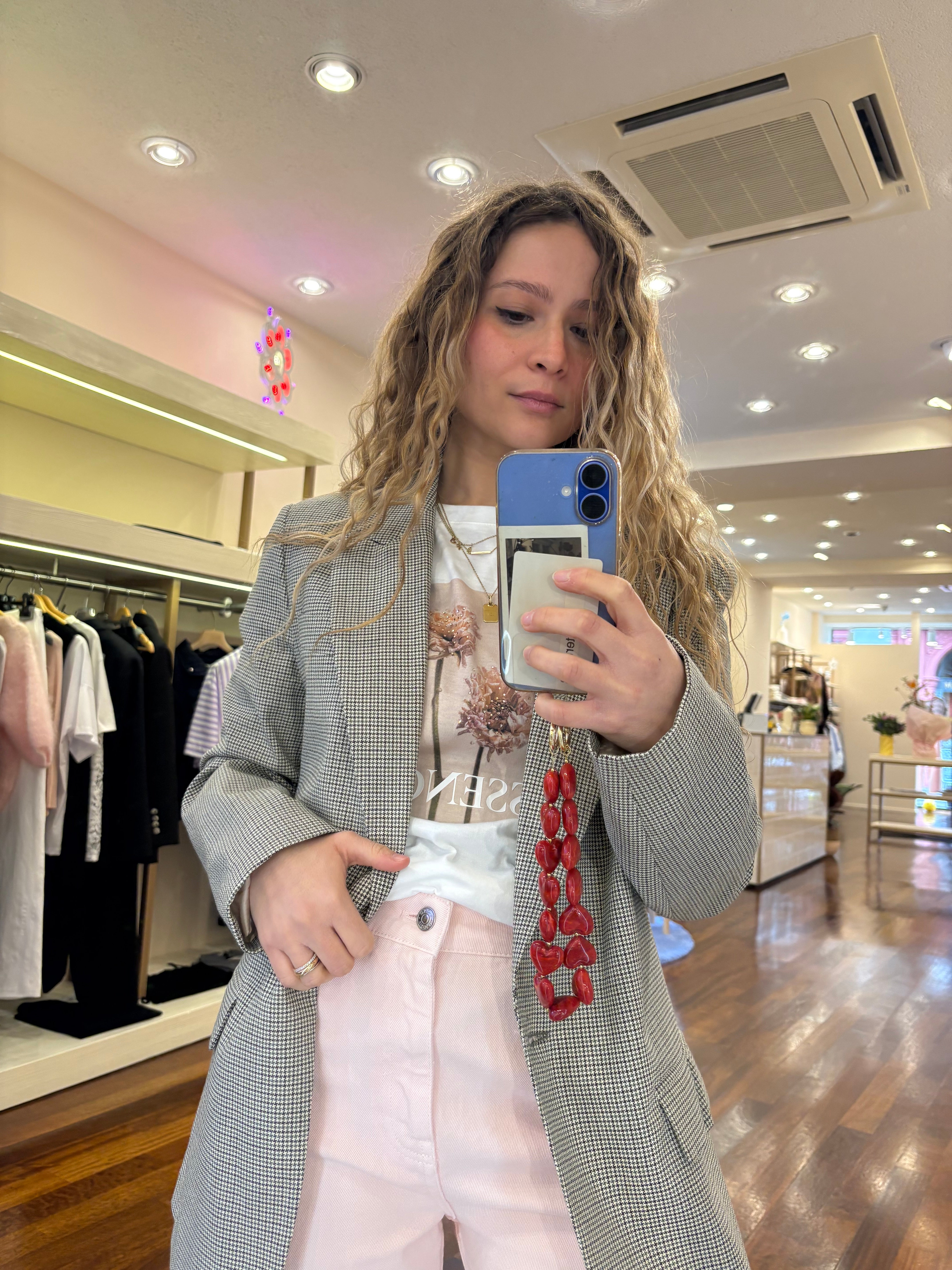 Blazer in Pied-de-Poule Dixie