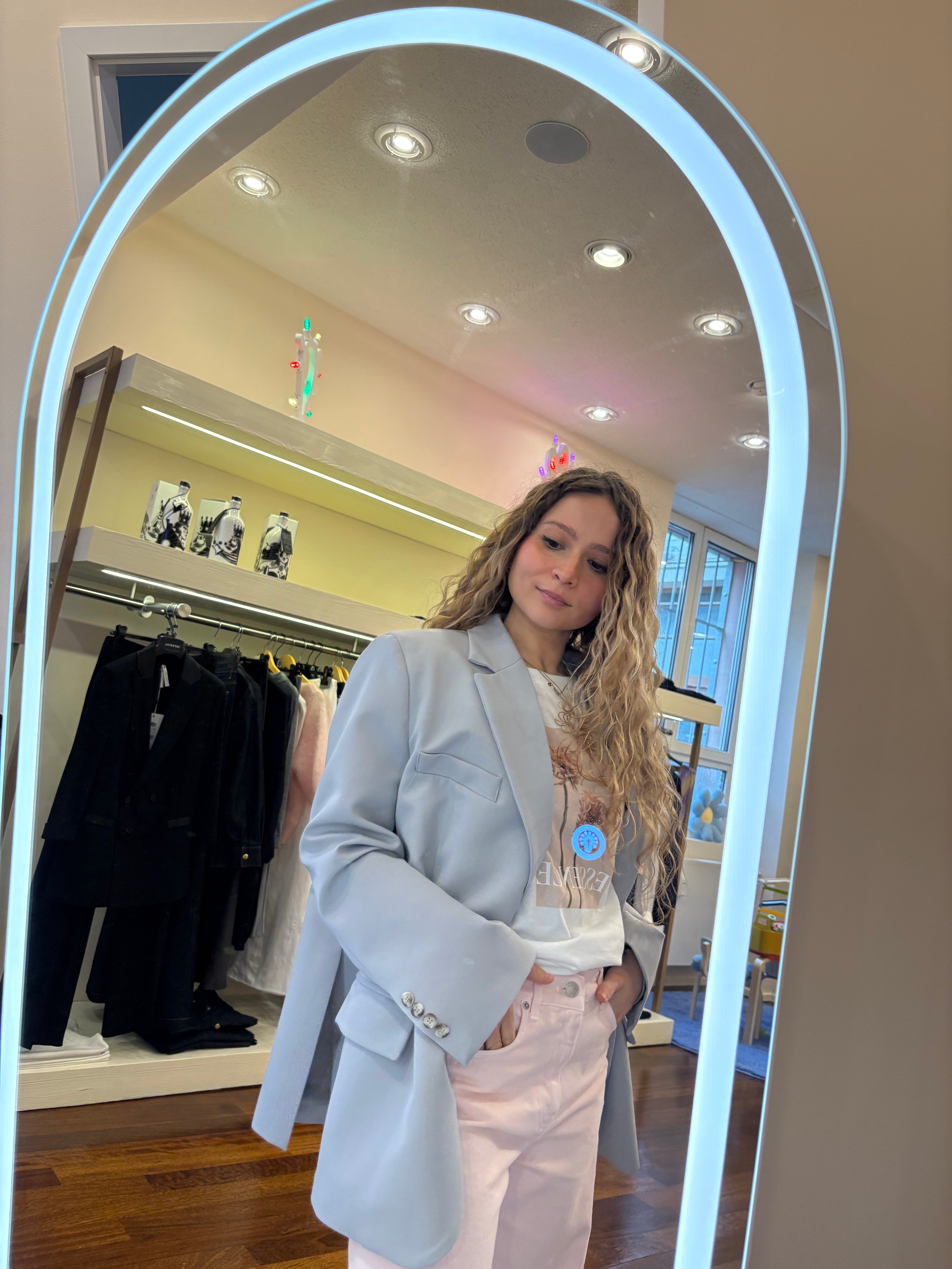 Blazer Rauchgrau Vicolo